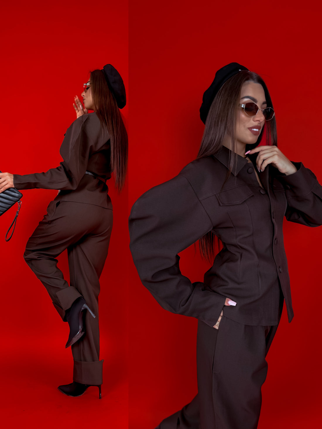 "SCARLET EC382" set - CHOCO