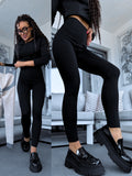 TERMO legingi "PERFECT BODY LM819" - MELNI