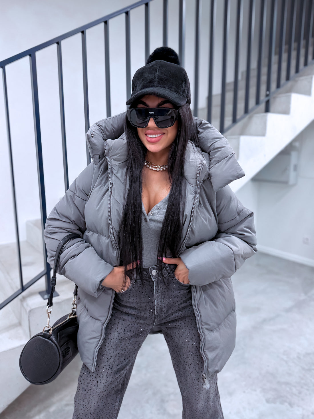 Extended Jacket "Mākonis" – Dark Grey PRE-ORDER