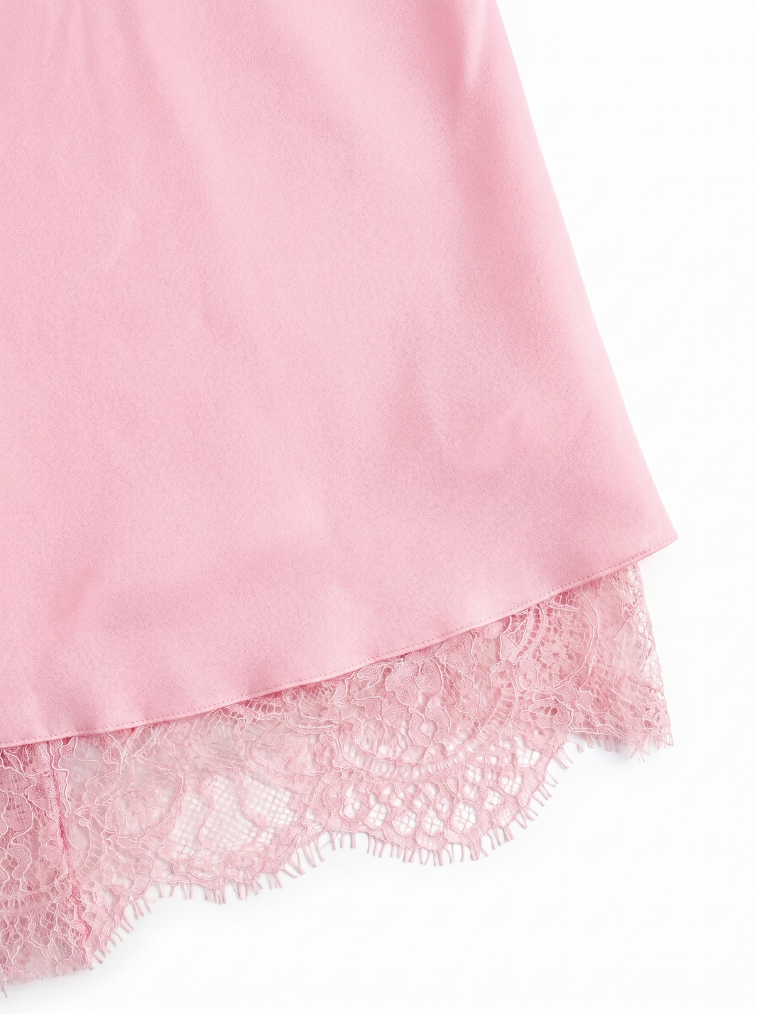 Didelio dydžio palaidinė "DREAMY LACE" 7929 - ROŽINĖ