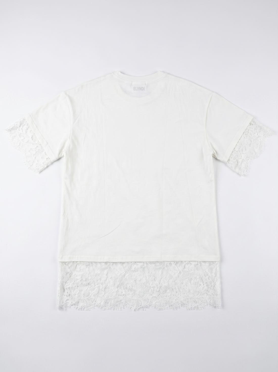 T-särk "DOWN TO LACE" TS958 - VALGE