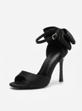 Shoes "BOW HEELS" XB-206 - BLACK