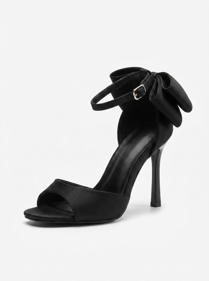 Туфли "BOW HEELS" XB-206 - ЧЕРНЫЕ