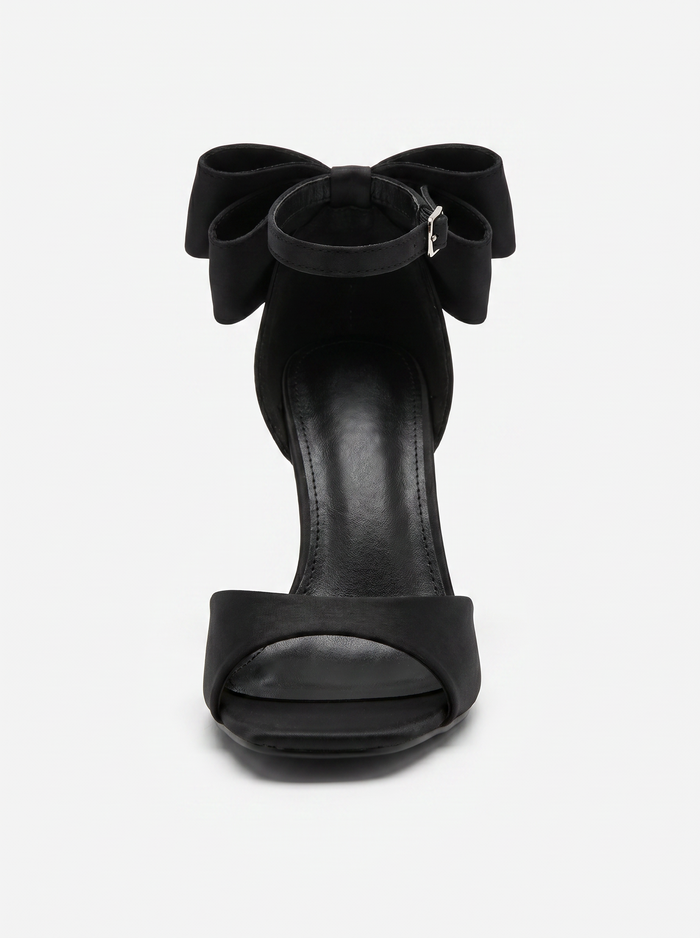 Туфли "BOW HEELS" XB-206 - ЧЕРНЫЕ