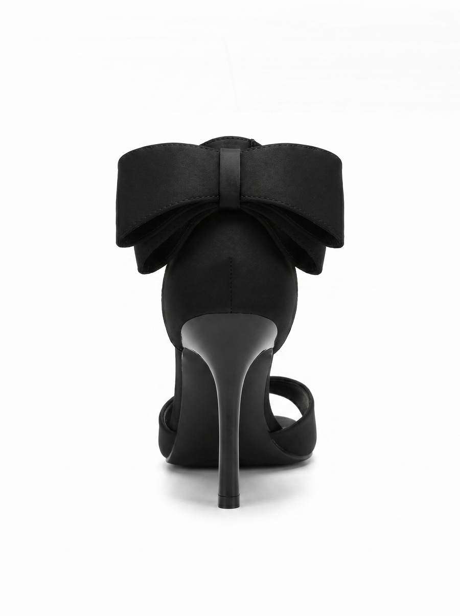 Shoes "BOW HEELS" XB-206 - BLACK