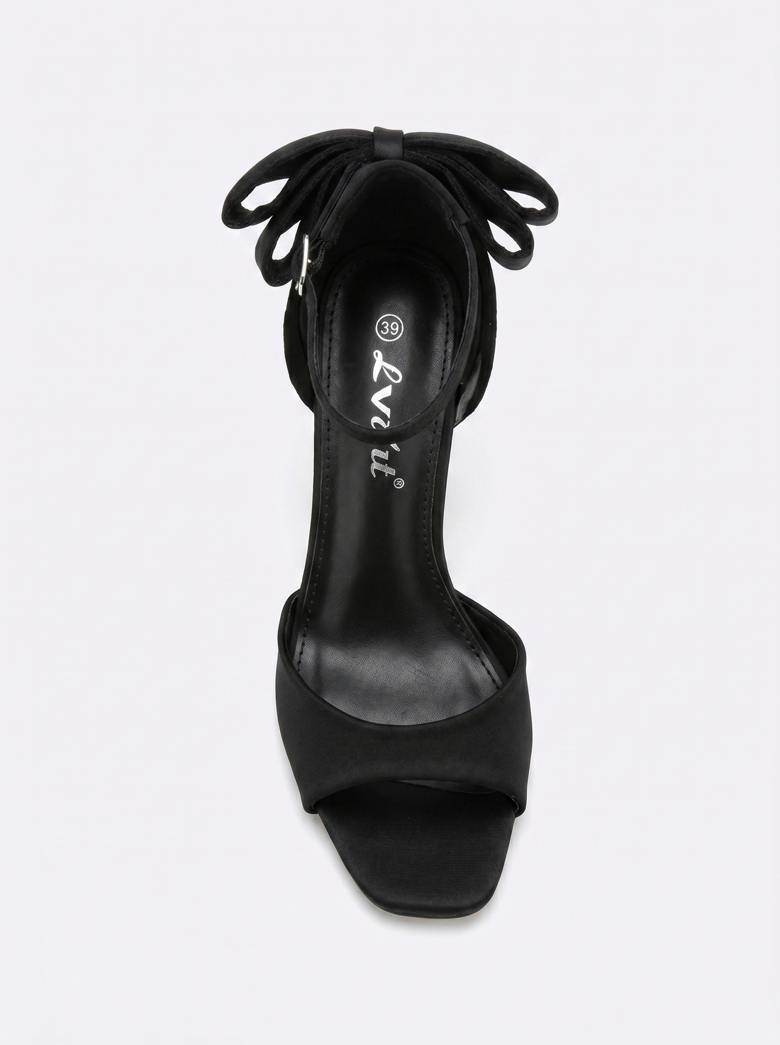 Shoes "BOW HEELS" XB-206 - BLACK