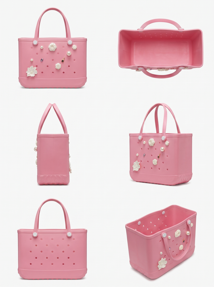 MAŽA rankinė "ACCESSORIES" - ŠVELNI ROŽINĖ