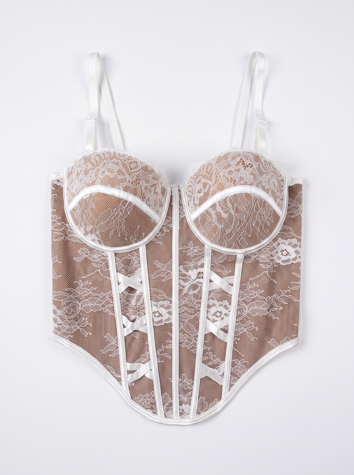 Corset "NUDE ELEGANCE" 010 - BEIGE