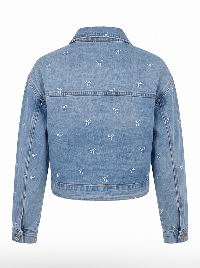 Džinsinis švarkas "DENIM DOLL" MG896 - MĖLYNA