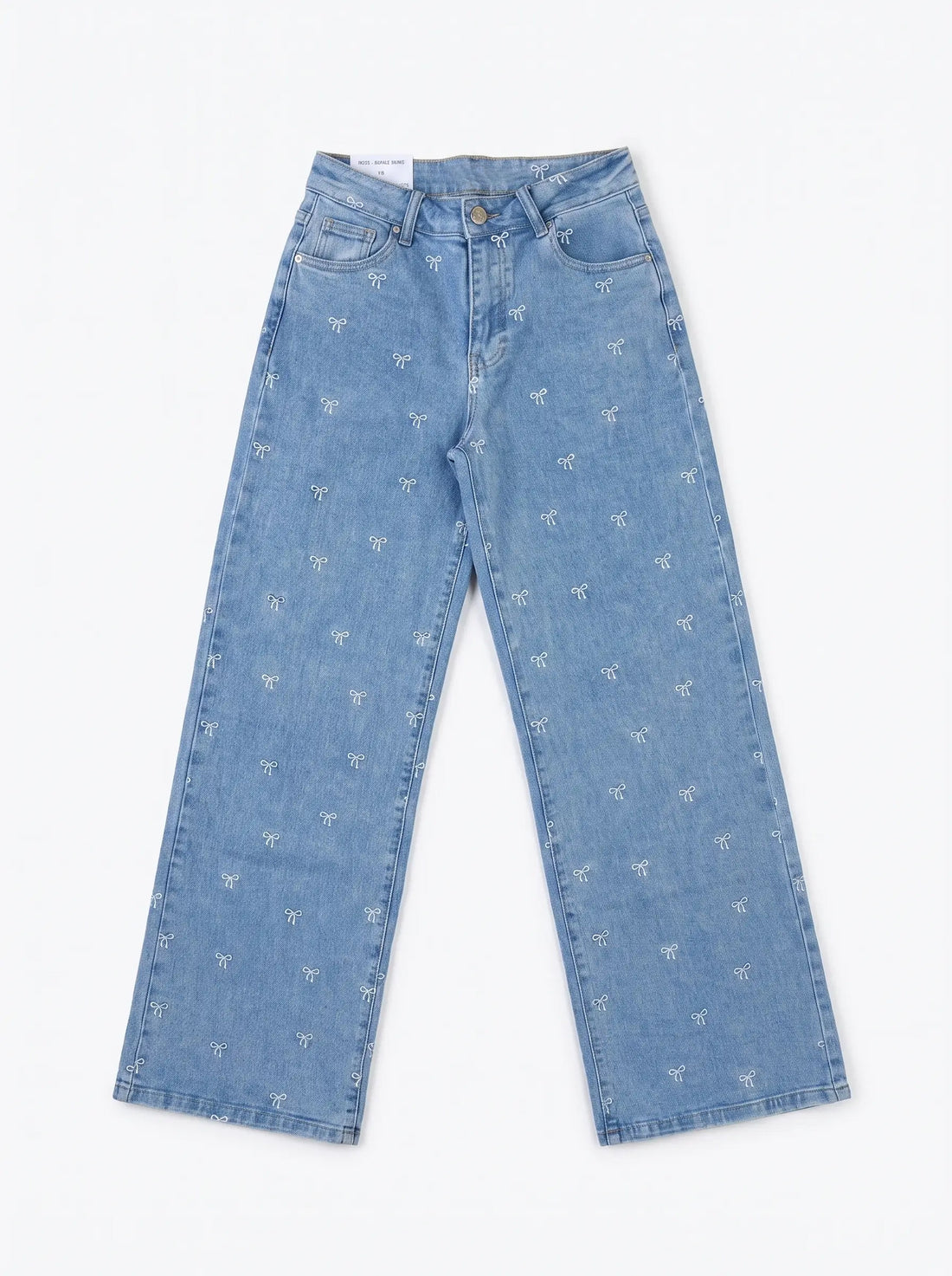 MID-RISE teksapüksid "DENIM DOLL" MG898 - SININE