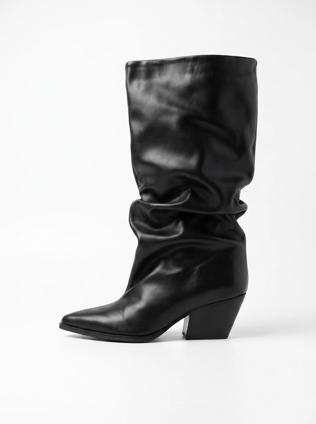 Mid-calf boots "CLASS" 2580A – BLACK